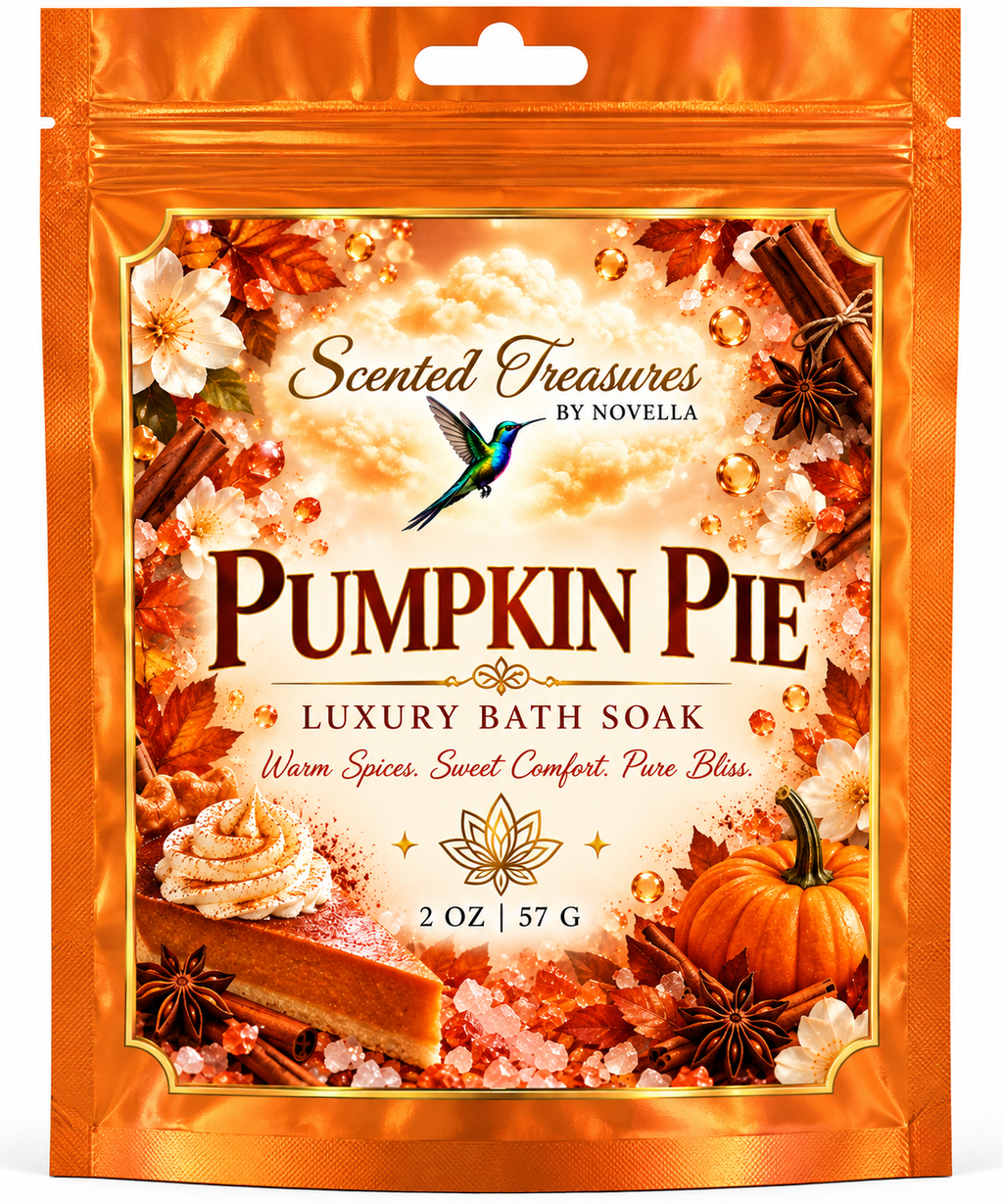 Pumpkin Pie Luxury Bath Soak – Warm Pumpkin Spice | 2 oz