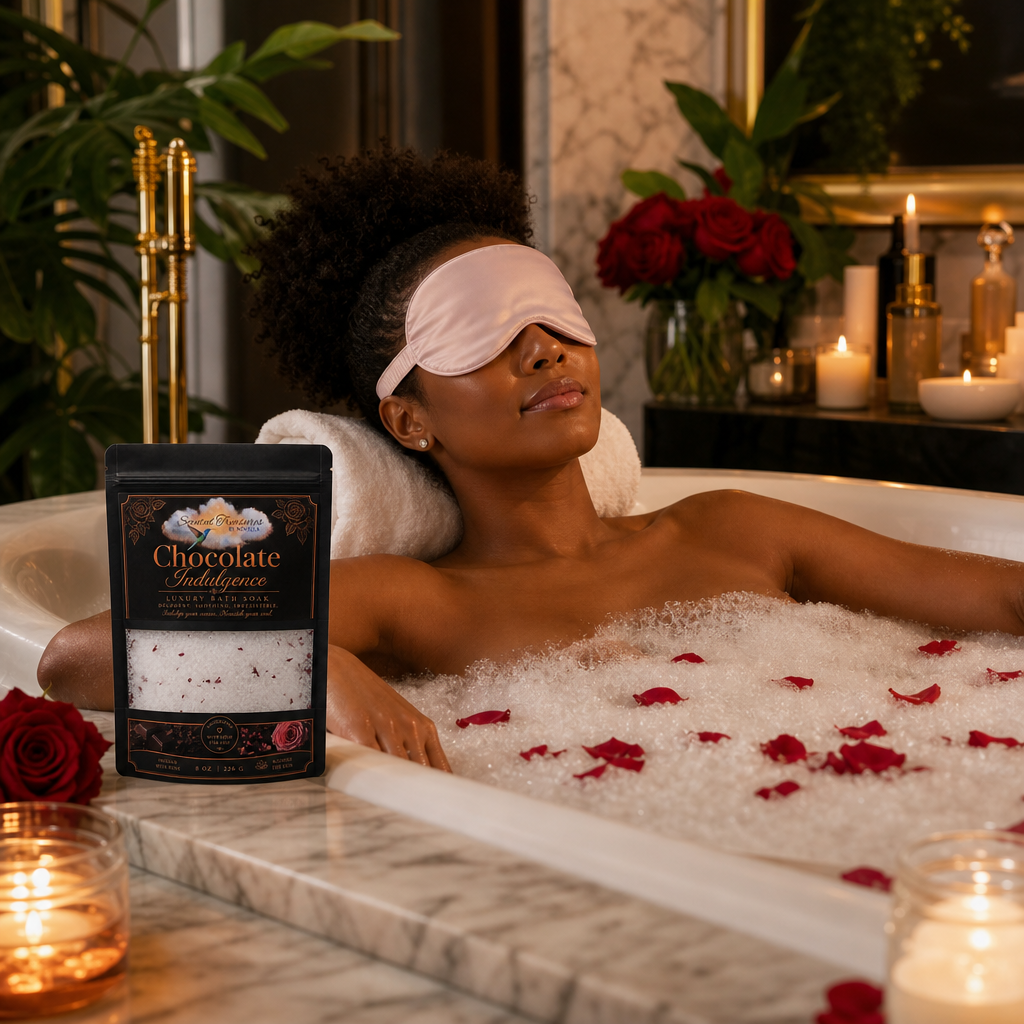 Chocolate Indulgence Bath Soak | Luxury Mineral Spa Blend (8oz)