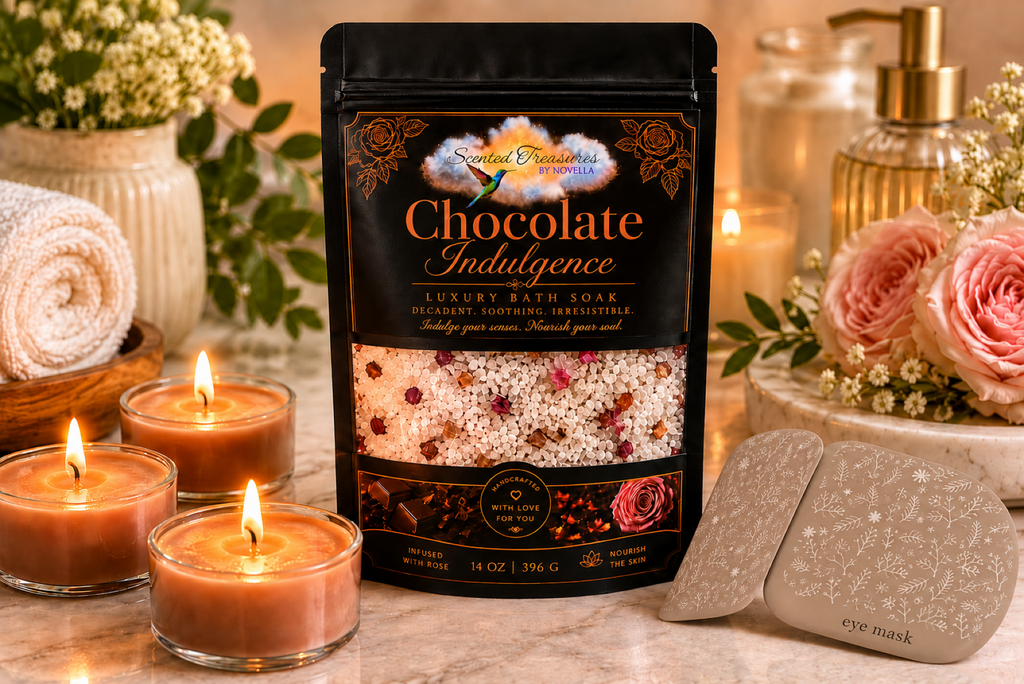 Chocolate Escape Ritual | 10 Piece Luxury Spa Self-Care Bundle